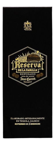 Tequila Reserva De La Familia Jose Cuervo Reposado 750ml