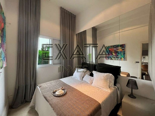 Imagem 8 de 30 de Apartamento Garden, (decorado), Pé Direito Alto Térreo / 4º Piso Au: 69,57 M² (coberta 37,39 M² / Jardim 32,18 M²), 1 Dormitório E 2 Vagas De Garagem - Ap01307 - 70634608