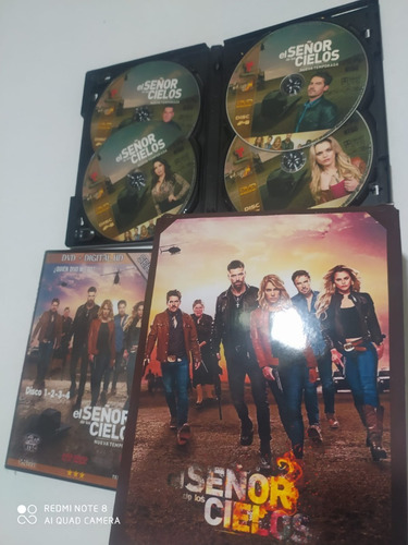 El Señor De Los Cielos Dvd Temporadas 5-6 Y 7 + Envio Full