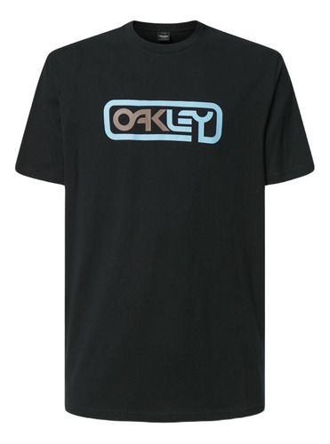 Camiseta / Playera Oakley Locked In B1b Tee Black / Blue