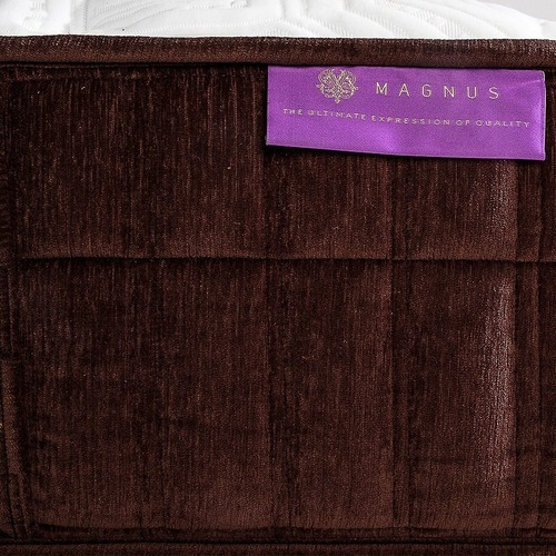 Magnus Roosevelt juego de box y colchón Queen size color Blanco y Cafe