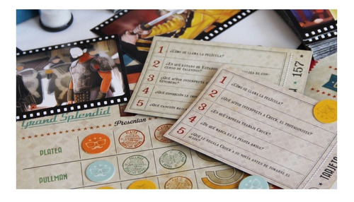 Imagen 4 de 6 de Juego de mesa El cinéfilo Maldón