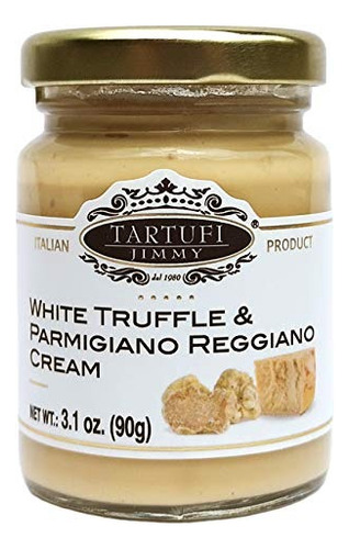 Crema De Trufa Blanca Y Queso Parmesano 90g Tartufi Jimmy