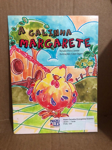 Livro A Galinha Margarete De Renato Vieira