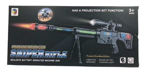 Rifle Juguete Con Luz Y Sonido Fya Importaciones