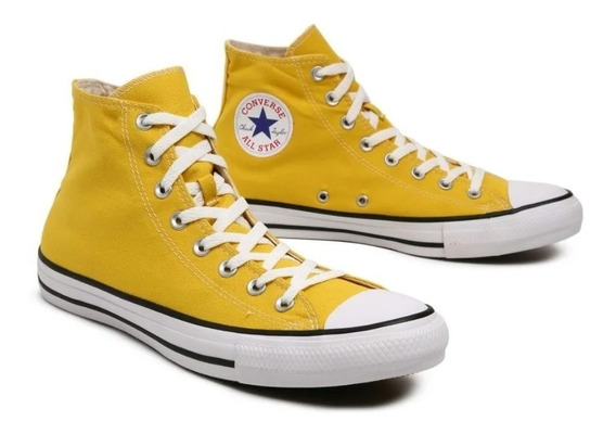 all star bota amarelo torrado