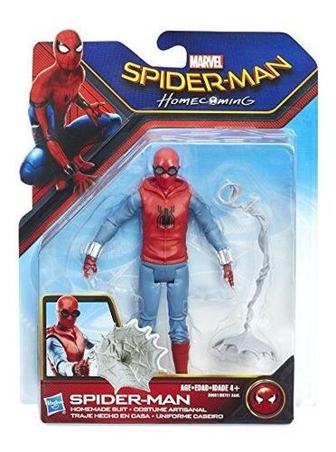 Hombre Araña: Traje De Fiesta Casero, Figura De 6 Pulgadas