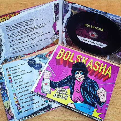 Bolskasha Punk Rock Cd Nuevo Sellado Original Attaque 77
