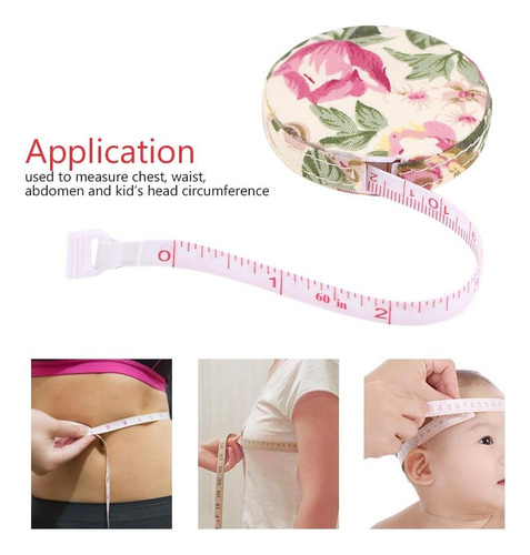 Jeanoko 1pc Body Caply Medido Medido De Cinta Tapline De La
