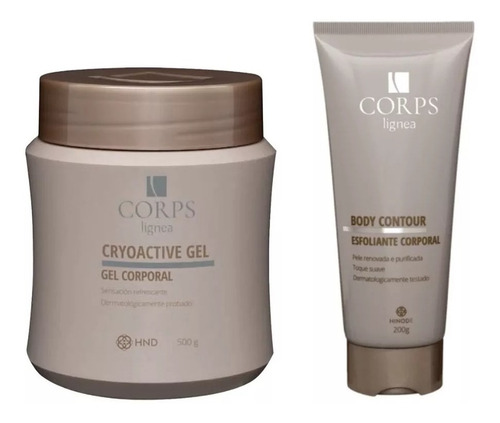 Corps Exfoliante Corporal Y Gel Reductor Crioactivo / Hinode