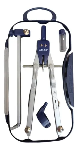 comprar Compás De Precisión Metálico Brazo Largo En Estuche Mae