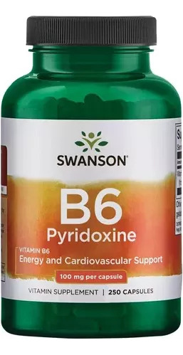 Rv Swanson Vitamina B6 (piridoxina) 250cps