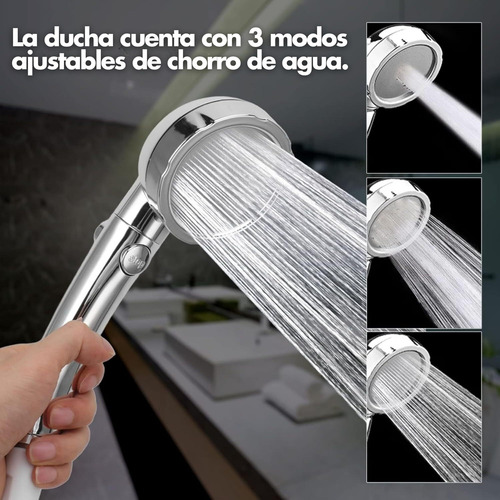 Regadera Eléctrica Portátil Recargable Por Usb Ducha Camping