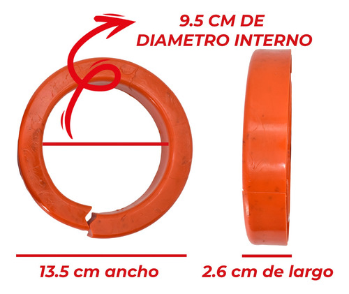 Calza Para Resorte Chica 2pzs