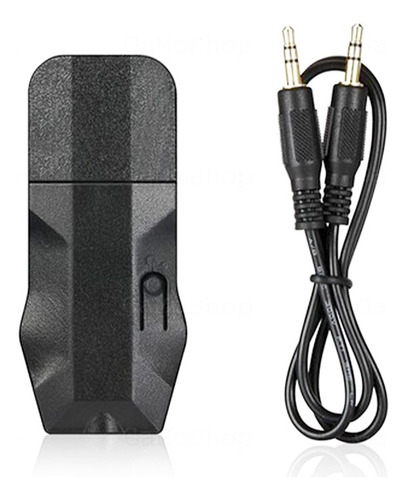 Adaptador 2 En 1 Transmisor De Bluetooth V5 Usb Y Auxiliar