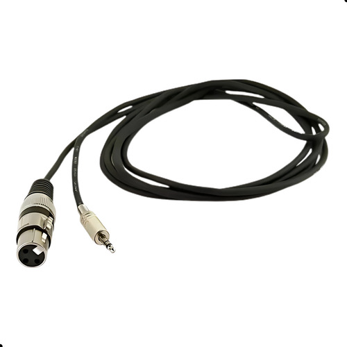 Cabo Avello Para Microfone Profissional Condensador Bm-800 P2 - Xlr Fêmea 2 Metros