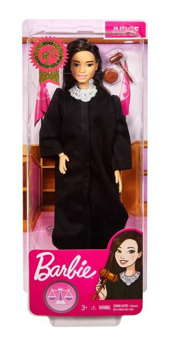 Barbie Juíza Direito Com Cabelo Preto Melhor Preço Mattel