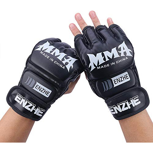 Mma Guantes Ufc Guantes De Boxeo Para Hombres Mujer Cuero