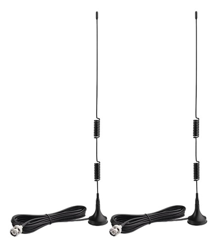 Antena De Escáner Bnc Treadalt-tec 20-1300mhz Paquete De 2