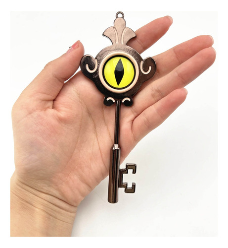 Collar House Portal Keys Con Colgante De Metal Chapado En Br