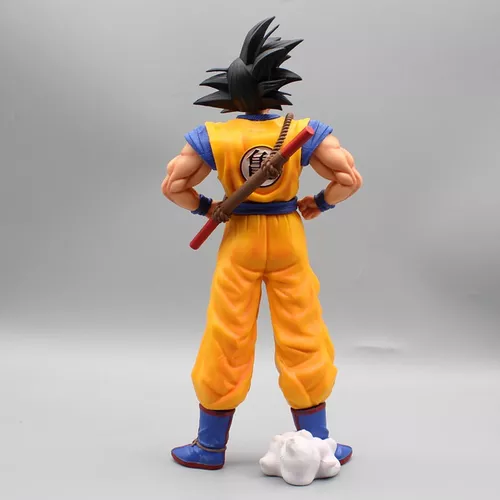 Boneco Colecionável - Goku Super Sayajin batalha contra Freeza