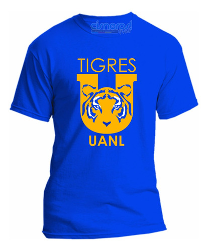 Playera Tigres Futbol Club Liga Mx Todas Las Tallas