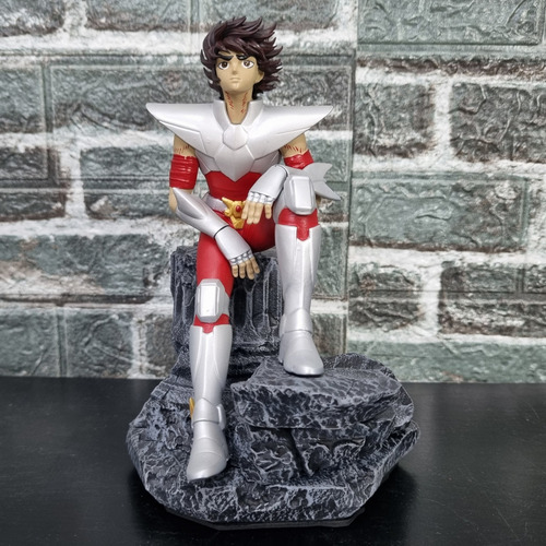 Estátua Seiya De Pégaso Cavaleiros Do Zodíaco 1:8