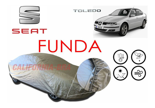 Funda Cubierta Lona Seat Toledo-2001-2002-2003-2004-2005