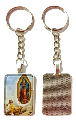 50 Llaveros Virgen Guadalupe Y Juan Diego (ph8)