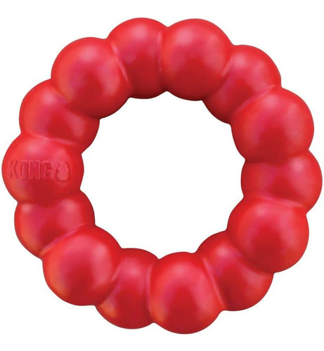 Anillo De Goma Kong - Juguete Duradero Para Masticar Perros