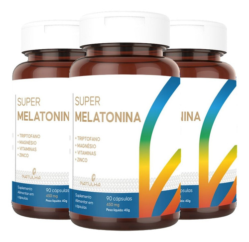 Suplemento En Cápsulas Natulha Encapsulados Melatonina X 270g