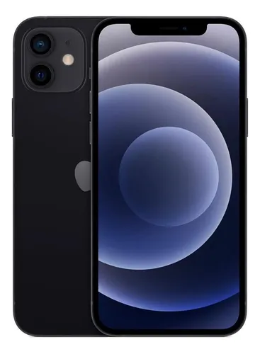 Celular iPhone Apple 12 Preto 64gb Usado Vitrine Original