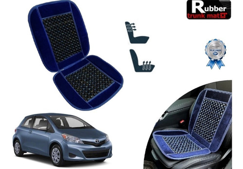 Cubre Respaldo Asiento Bolitas Yaris Hb 2012 A 2014