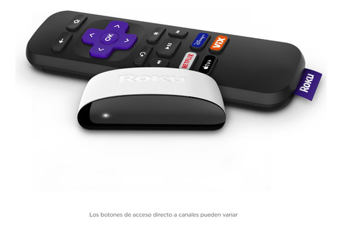 Roku Se | Reproductor De Streaming Hd Con Cable Hdmi Color Blanco