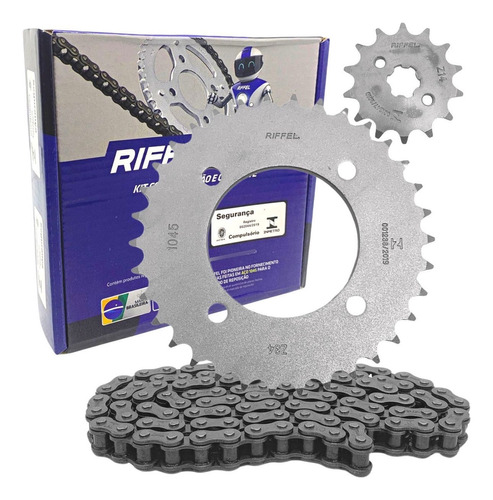 Kit Relaçao Honda Biz 125 Es Ks 2009 2010 Original Riffel