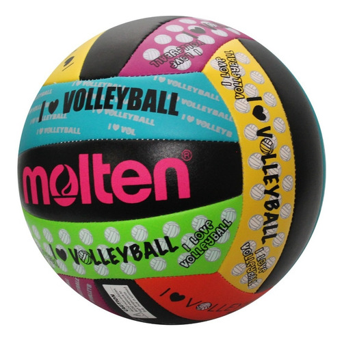 Balón voleibol Molten MS500 playero color multicolor