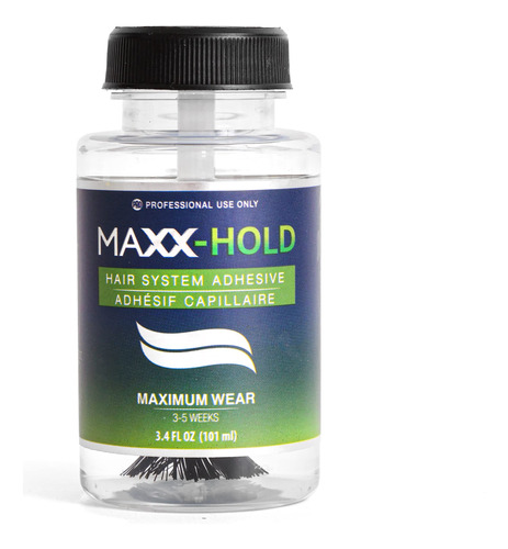 Maxx-hold Adhesivo Para Sistema Capilar De 3.4 Oz.