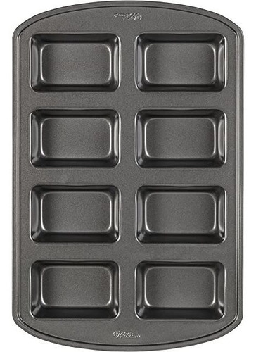 Molde Wilton Para 8 Brownies Panqués Color Gris