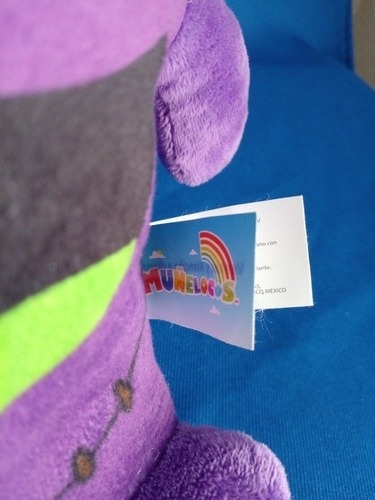 Frankie Monstruo Morado De Peluche (Usado)