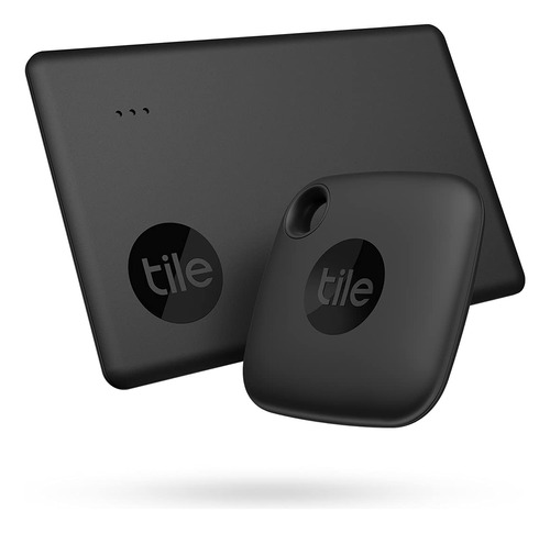 Localizadores Bluetooth Tile Mate Y Tile Slim (2022)  Negro