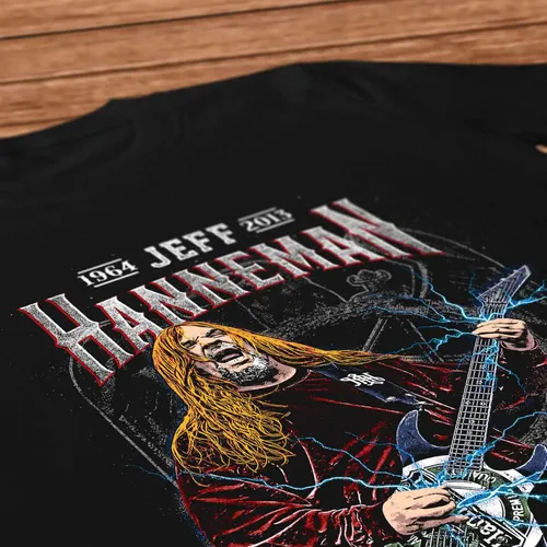 Camiseta Jeff Hanneman - Slayer - Show No Mercy | MercadoLivre