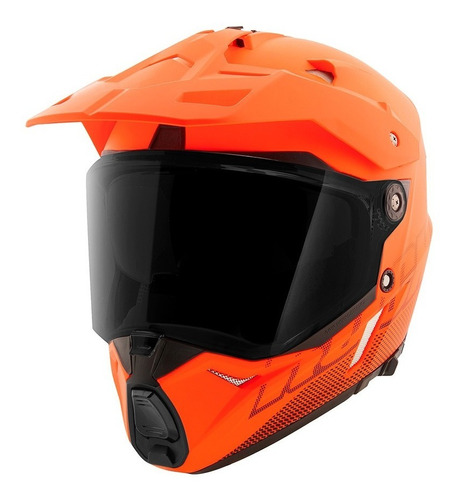 Casco Para Moto Joe Rocket Rkt 26 Solar Flare Naranja/ Negro