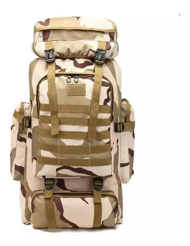 Mochila Táctica Ejercito Fuerzas Especiales Militar 70 L