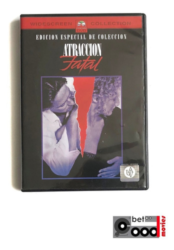 Dvd Película Atracción Fatal - Excelente 