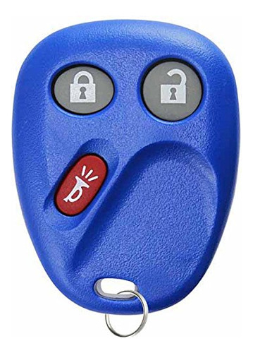 Repuesto De Llavero A Control Remoto De 3 Botones Keylessopt