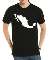 Comprar Playera Hombre Moda Republica Mexicana Mapa Slim Fit Oferta!