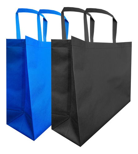 100 Bolsas Ecológicas Grandes Super Reusables Publicitarias 