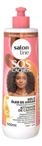 Salon Line Sos Cachos.activador Miel Y Óleo De Argán.300ml