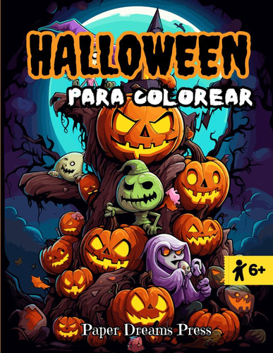 Libro: Halloween Para Colorear: Libro Para Colorear Con 50 I