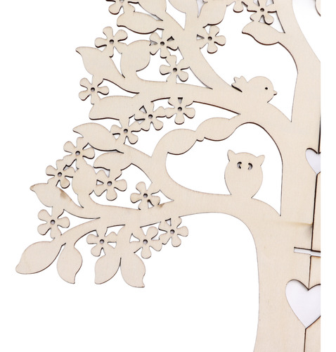 Libro De Visitas Holzbaum Personalizado En Madera-